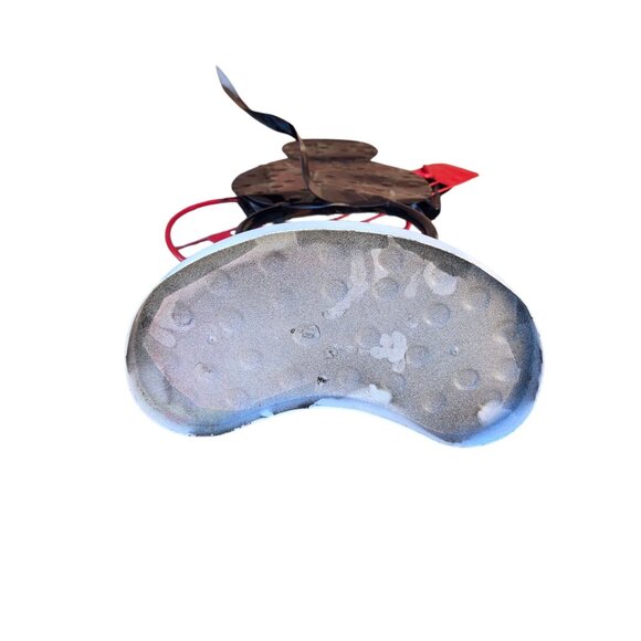 Black Cat Guitar Player Musician Statue Metal Sculpture Musician Bass 25 Inch - Picture 5 of 16